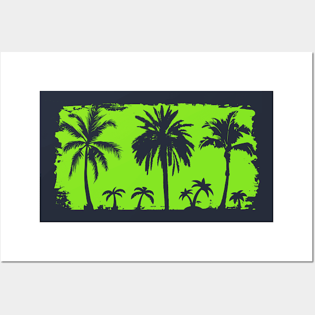 Palm trees Wall Art by PallKris